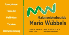Malermeisterbetrieb Mario Wübbels GmbH & Co.KG Freren