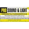 Logo Pro Sound Light, Manfred Renner