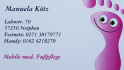 Logo Manuela Kötz Fußpflege