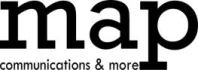 Logo map communications & more Markus Pauli
