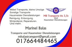 Marinel Balas Transporte Augsburg