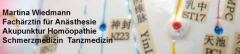 Logo Martina Wiedmann Fachärztin für Anästhesiologie