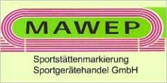 Logo MAWEP Sportstättenmarkierungen Sportgeräte-Handel GmbH