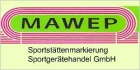 Logo MAWEP Sportstättenmarkierungen Sportgeräte-Handel GmbH