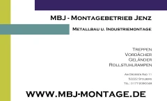 MBJ - Montagebetrieb Michael Jenz Stolberg