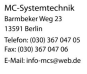 MC-Systemtechnik Berlin