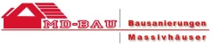 Logo MD-Bau GmbH Geschäftsführer H. Matthes & K. Dewitz