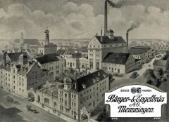 Logo Memminger Brauerei, Niederlassung Urbach