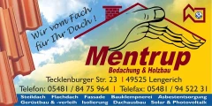 Mentrup Bedachung & Holzbau GmbH Lengerich