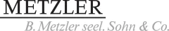 Logo Metzler B. seel. Sohn & Co. KG aA