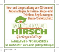 Michael Hirsch Gartengestaltung Buggingen