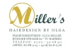 Logo Miller's Hairdesign by Olga