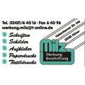 Milz Werbung und Beschriftung D&uuml;ren