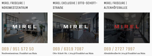 Mirel Friseure Frankfurt Offnungszeiten Telefon Adresse