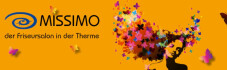 Logo MISSIMO der Friseursalon in der Therme Marina Dereschkewitz
