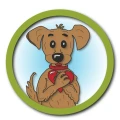 Logo Mobile Hundeschule Hund aufs Herz Ilka Behrens