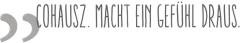 Logo Cohausz, Modehaus GmbH