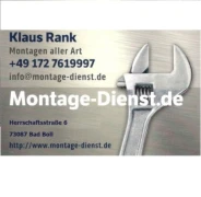 Montage-Dienst Klaus Rank Bad Boll