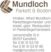 Mundloch Parkett & Boden Alfred Mundloch Karlsfeld