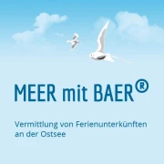 Logo Ferienvermietungsservice MEER mit BAER