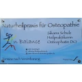 Naturheilpraxis f&uuml;r Osteopathie Silvana Schulz Rastatt