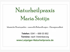 Naturheilpraxis Maria Stotijn Leipzig