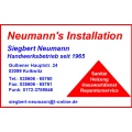 Neumanns Installation Inh. Neumann Siegbert Kolkwitz