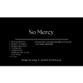No Mercy Hamburg