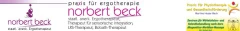 Logo Norbert Beck Ergotherapie