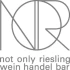 Logo not only riesling Frank Böhm