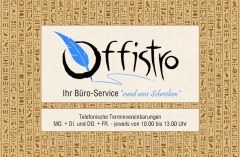 Offistro Ihr B&uuml;ro-Service "rund ums Schreiben", Christiane Radhouani Ginsheim-Gustavsburg
