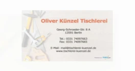Oliver Künzel Tischlerei Berlin