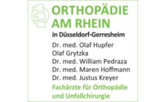 Orthopädie Gerresheim Hupfer Olaf P. Dr. Düsseldorf