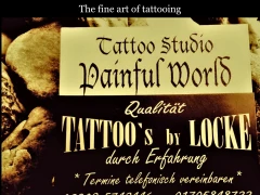 PAINFUL WORLD, Tattoo & Piercing, TATTOO´S by LOCKE Waltrop