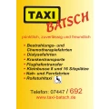 Peter Batsch Omnibus Taxi Baiersbronn