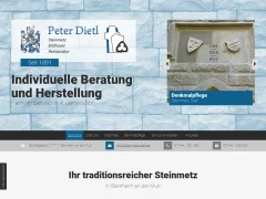 Peter Dietl Steinmetz, Bildhauer, Restaurator Steinheim an der Murr