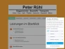 Logo Peter R&uuml;hl Baggerbetrieb