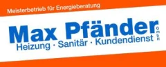 Logo Pfänder OHG, Max Heizung Sanitär