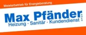 Logo Pf&auml;nder OHG, Max Heizung Sanit&auml;r