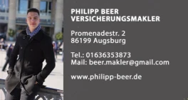 Philipp Beer Versicherungsmakler Augsburg