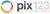 Logo pix123 fotografie - panorama portrait event