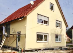Fassade gestrichen