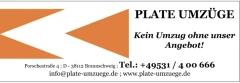 Plate Umzüge Braunschweig