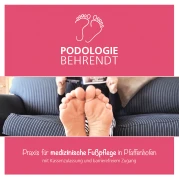 Flyer Praxis für Podologie Medizinische Fußpflege Pfaffenhofen