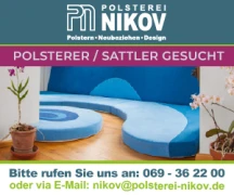 Polsterei und Design Nikov Frankfurt