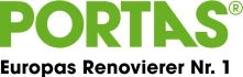 Logo Portas - Fachbetrieb Stefan M&uuml;ller Renoviersysteme GmbH Renovierungsfachbetrieb
