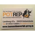 Visitenkarte Potrep Baumaschinenverleih Holzwickede