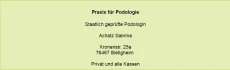 Logo Praxis für Podologie Sabrina Achatz