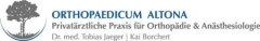 Logo Praxisgemeinschaft ORTHOPAEDICUM ALTONA Dr.med. Tobias Jaeger und Kai Borchert