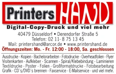 Printershand Dipl. Des. Bernd Immig Düsseldorf
